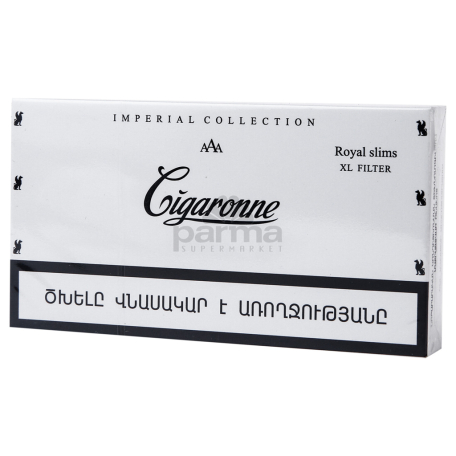 Ծխախոտ «Cigaronne Royal Slims White»