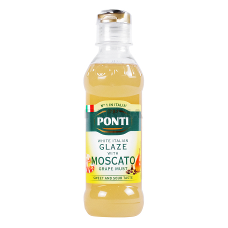 Քացախ «Ponti Glaze with Moscato» 235г