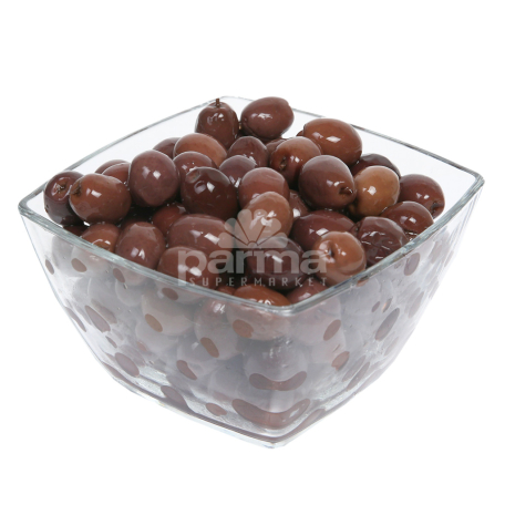 Оливки `Orto Conserviera Greche` черные кг