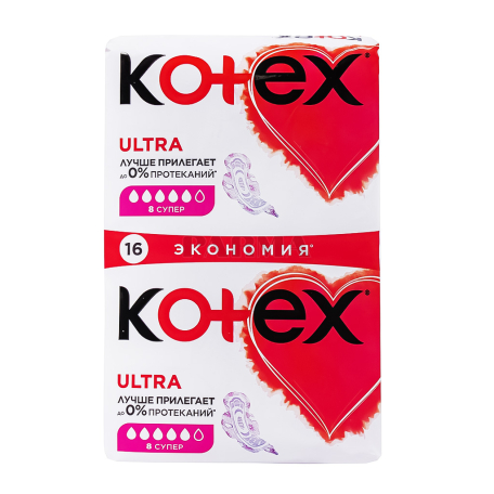 Միջադիրներ «Kotex Ultra Super» 16հատ