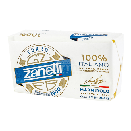 Butter `Zanetti` 82% 500g