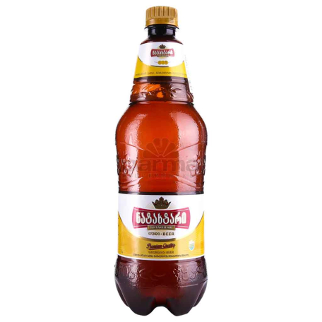 Пиво `Natakhtari` светлое 1л
