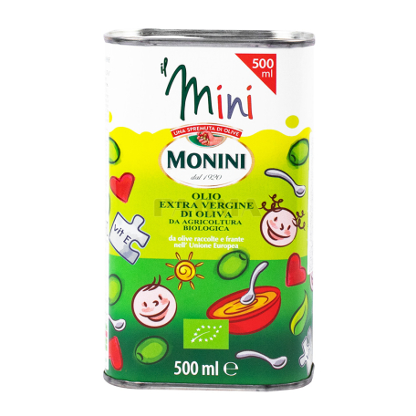 Ձեթ ձիթապտղի «Monini Bio Extra Virgin Mini» 500մլ
