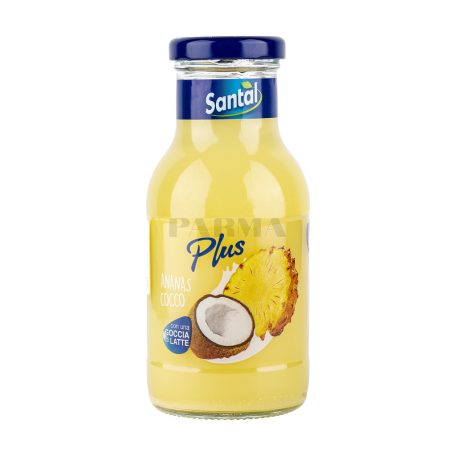 Натуральный сок `Santal` кокос, ананас 250мл