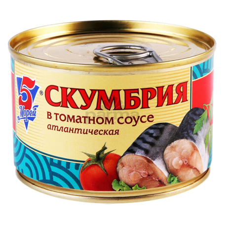 Canned mackerel 