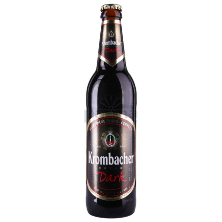 Пиво `Krombacher Dark` темное 500мл