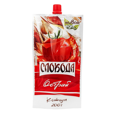 Кетчуп "Слобода" острый 200г