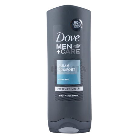 Գել լոգանքի «Dove Men Care Clean Comfort»  250մլ