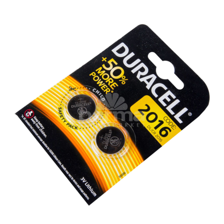 Մարտկոց «Duracell DL2016»
