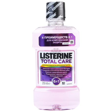 Ողողման հեղուկ «Listerine Total Care» 250մլ