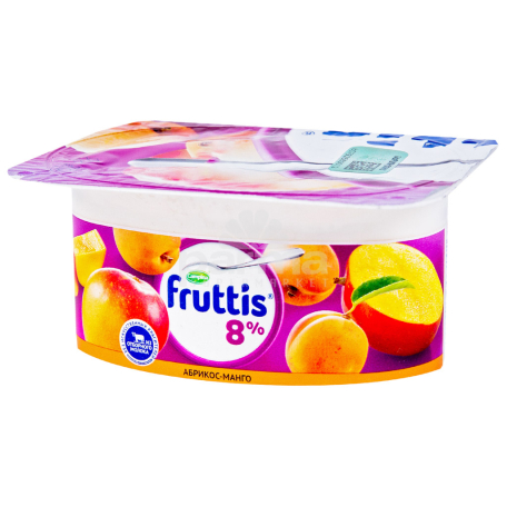 Йогурт `Campina Fruttis` манго, персик, абрикос, ягоды 8 115г