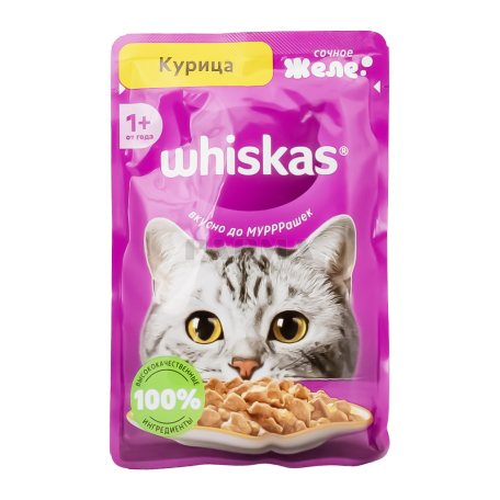 Կատվի կեր «Whiskas» խոնավ, հավի մսով 75գ