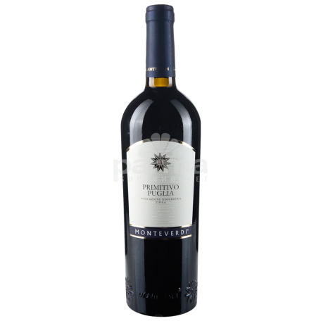 Գինի «Monteverdi Primitivo Puglia» 750մլ