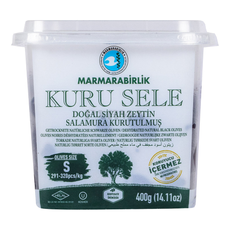 Оливки `Marmarabirlik` с косточкой 400г