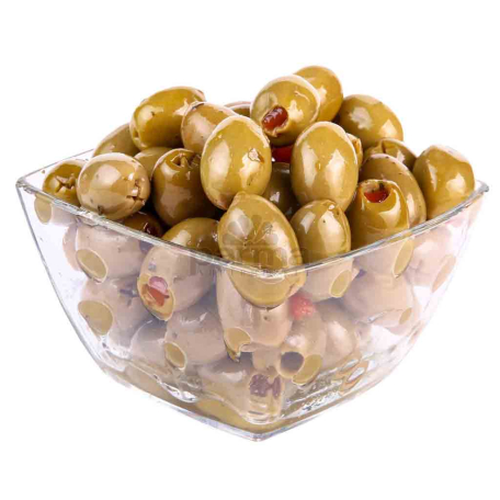 Оливки `Orto Conserviera` с перцем кг