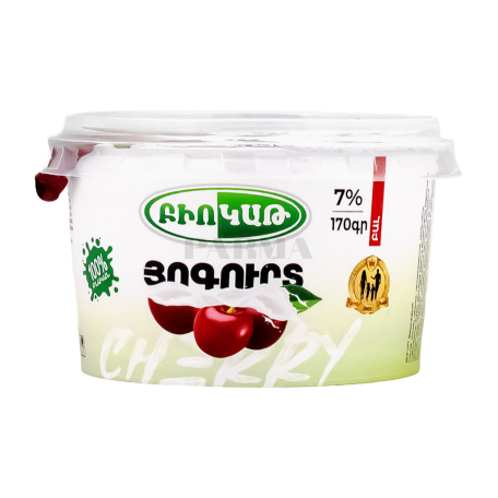 Յոգուրտ «Բիոկաթ» բալ 7% 170գ