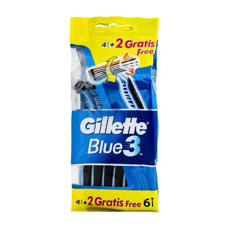 Razor "Gillette Blue3" 4pcs