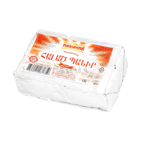 Հալած պանիր «Մարիաննա» պղպեղ 80գ
