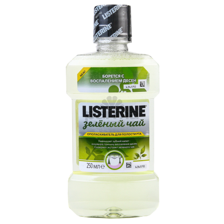 Ողողման հեղուկ «Listerine» կանաչ թեյ 250մլ