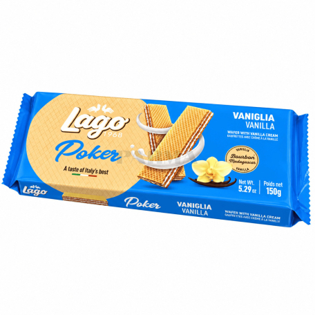 Waffle "Lago Poker" vanilla 150g