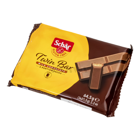 Вафли "Schar Twin Bar" без глютена 64.5г