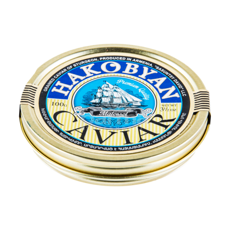 Ձկնկիթ թառափի «Հակոբյան» հատիկավոր 100գ