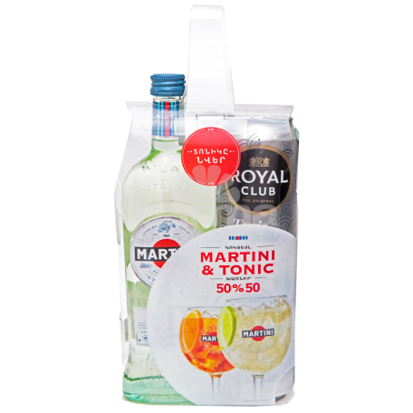 Вермут `Martini Bianco` + tonic 500мл