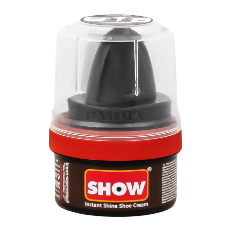 Cream for shoes "Show" brown 50ml