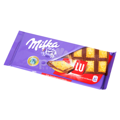 Շոկոլադե սալիկ «Milka LU» 87գ