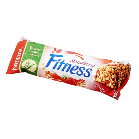 Բատոն «Nestle Fitness» հացահատիկ, ելակ 23.5գ