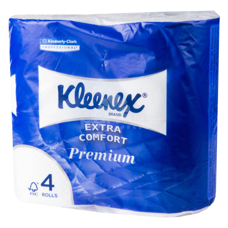 Туалетная бумага `Kleenex Extra Comfort` 4 шт