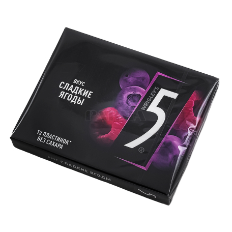 Մաստակ «Wrigley`s 5» հատապտուղներ 31.2գ