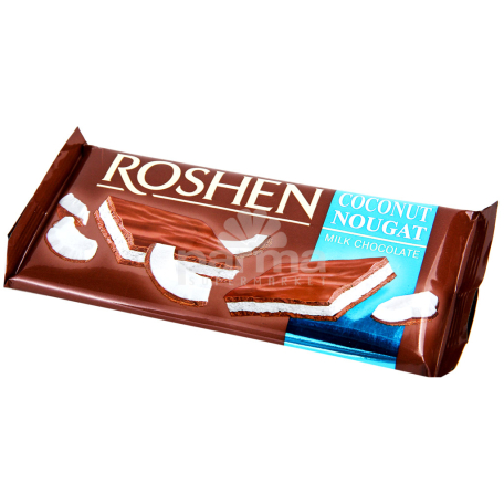 Շոկոլադե սալիկ «Roshen» կոկոս 90գ