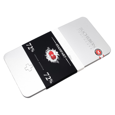 Chocolate bar "Bucheron Stand`art" dark 72% 100g