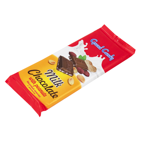 Շոկոլադե սալիկ «Գրանդ Քենդի» գետնանուշ 90գ