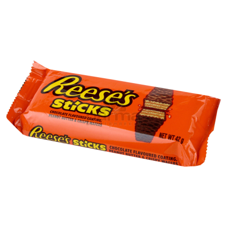 Շոկոլադե բատոններ «Reese`s Sticks» 42գ