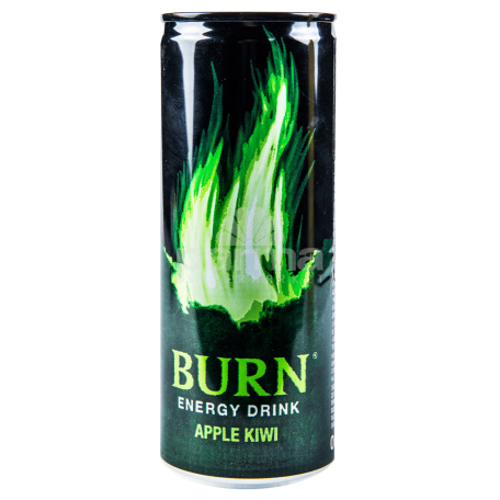 Էներգետիկ ըմպելիք «Burn» խնձոր, կիվի 250մլ