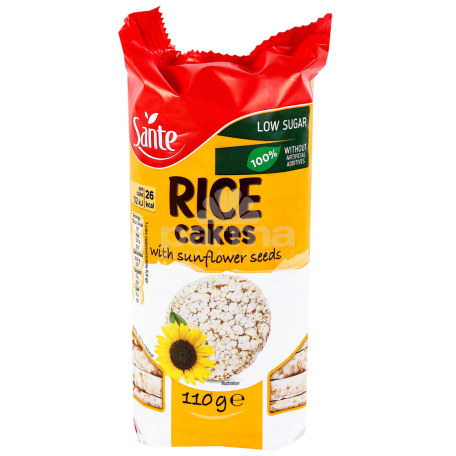 Հացիկ «Sante Rice» արևածաղկով 110գ