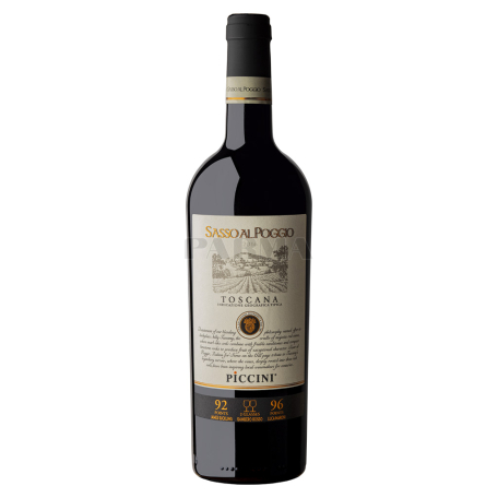 Գինի «Piccini Toscana Sasso Al Poggio» կարմիր, չոր 750մլ