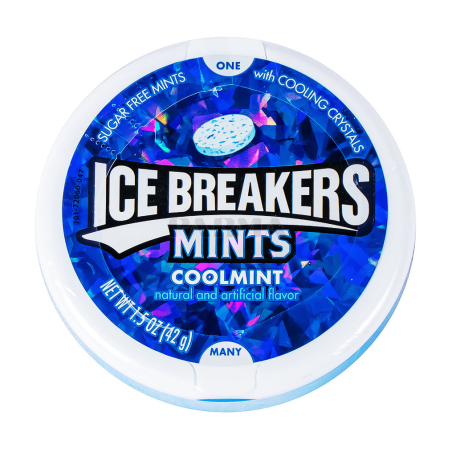 Սառնաշաքար «Ice Breakers» սառցե անանուխ, առանց շաքար 42գ