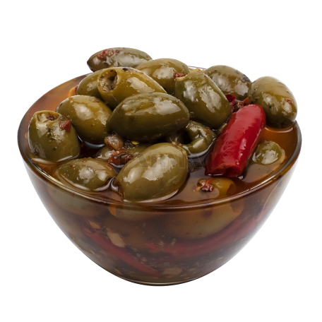 Green olives 