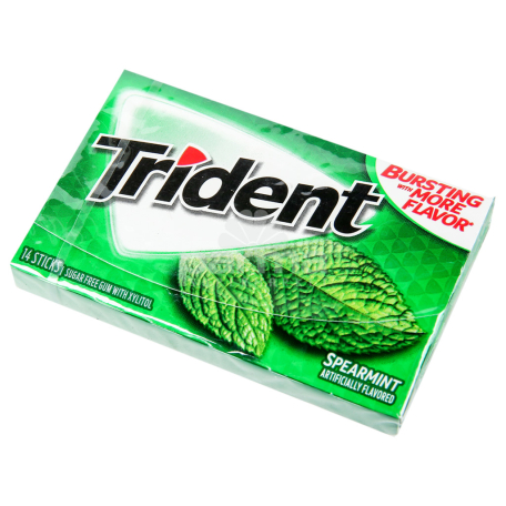 Жевательная резинка `Trident` мята
