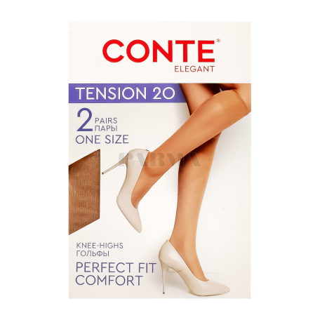 Носки "Conte Tension Shade 20 Den" 2шт