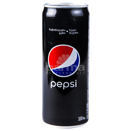 Прохладительный напиток `Pepsi` без сахара 330мл