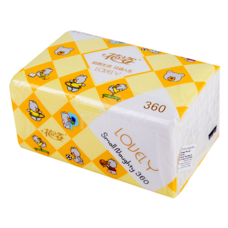 Անձեռոցիկ «Floral Lovely» եռաշերտ 360հատ