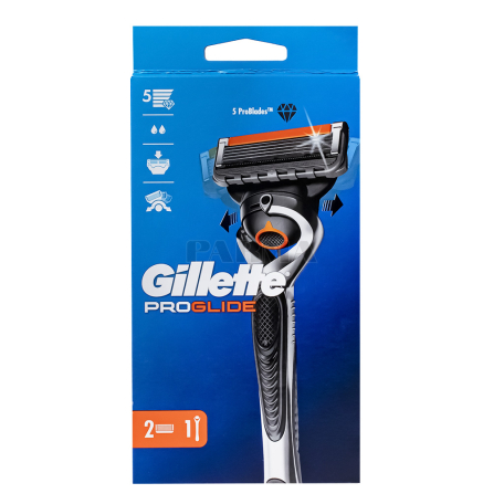 Սարք սափրման «Gillette Fusion Proglide Flexball» + 2 հատ պահեստային