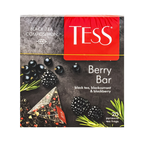 Թեյ «Tess Berry Bar» սև 36գ