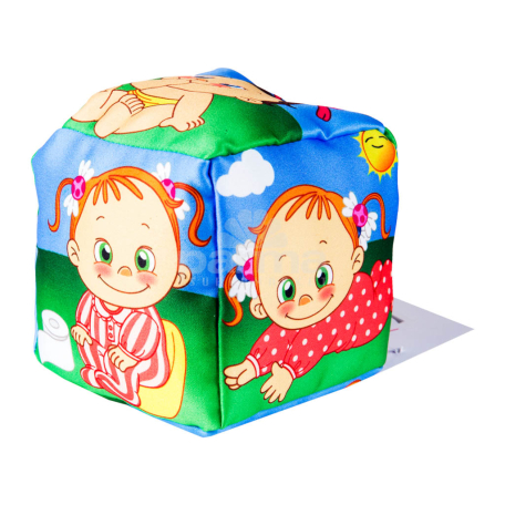 Мягкая игрушка `Joy Toy` кубик