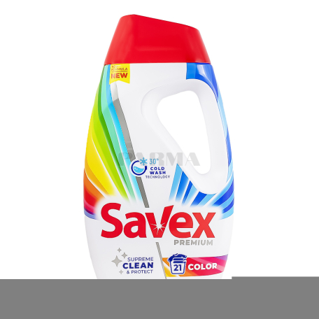 Գել լվացքի «Savex Premium» գունավոր 945մլ