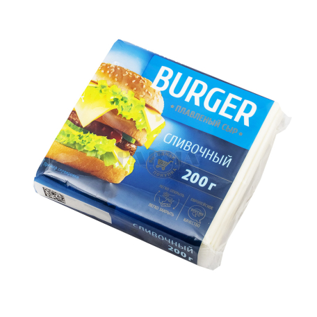 Հալած պանիր «Витако Burger» սերուցքային 200գ